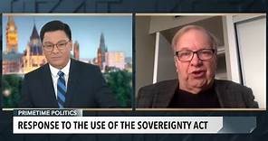 Alberta invokes the Sovereignty Act: Analysis from the Calgary Sun’s Rick Bell – November 29, 2023