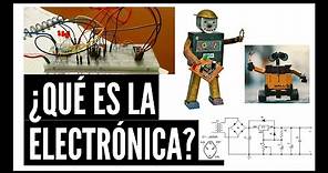 👨🏾‍🏫 ¿Qué es la Electrónica? Historia, Evolución y Aplicaciones.