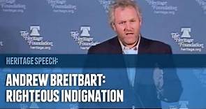 Andrew Breitbart at The Heritage Foundation