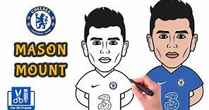 How To Draw Mason Mount | Amazing Soccer Player - Draw Football Player Easy Step By Step