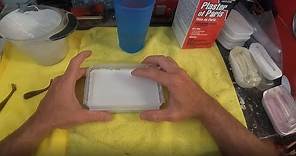 Making FISHING LURE MOLDS with PLASTER - easy and fast