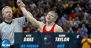 Kyle Dake vs. David Taylor: 2013 NCAA title match at 165 pounds