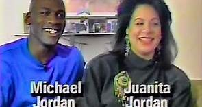 Michael Jordan Rare 1991 Interview with wife Juanita @ their home in Chicago suburbs