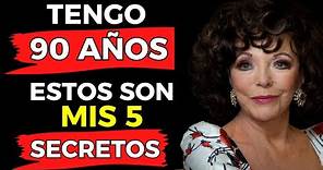 Joan Collins (90) HAGO ESTAS 5 COSAS Y NO ENVEJEZCO