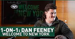 1-On-1 With OL Dan Feeney | The New York Jets | NFL