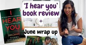 I hear you - Book review | June wrap up