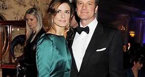 Colin Firth and his wife Livia Giuggioli