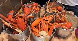 ALL YOU CAN EAT LOBSTER & CRAB SEAFOOD BUFFET @ Hard Rock Casino (Eat As Many As You Can!)