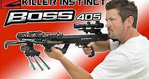 Killer Instinct Boss 405 Crossbow Review and Demo. A Great Budget Crossbow that shoots up to 405 FPS