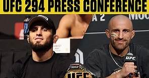 UFC 294 Pre-Fight Press Conference | ESPN MMA