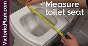 How to measure a toilet seat - DIY tips from Victoria Plum