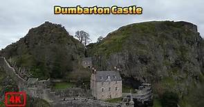 Dumbarton Castle Scotland Walkthrough + Drone