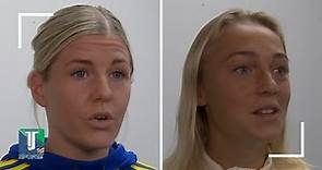 Olivia Schough & Hanna Bennison TALK about Colombia's WIN against Germany in the FWWC