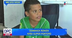 ¡Niño súper portero! Dominick Román sorprende al jugar futbol | De Pisa y Corre