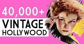 Free and Legal VINTAGE HOLLYWOOD IMAGES for Print on Demand (Commercial Use)