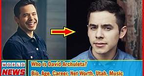 David Archuleta Bio, Age, Career, Net Worth, Utah, Music and Television