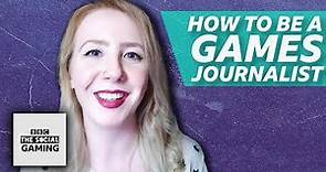 HOW TO BE A VIDEO GAME JOURNALIST IN SCOTLAND