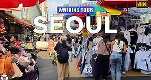 Seoul KOREA - Namdaemun Market Virtual Walking Tour