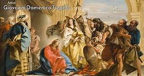 Artist Giovanni Domenico Tiepolo (1727 - 1804) Italian painter and printmaker in etching | WAA