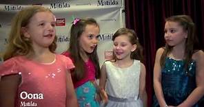 Matilda The Musical Opening Night