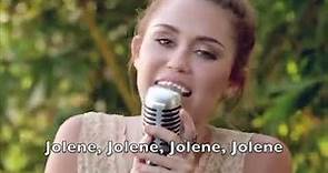 Miley Cyrus y The Backyard Sessions - Jolene - Letra y traducción