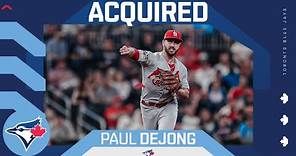 Welcome to the Toronto Blue Jays, Paul DeJong!
