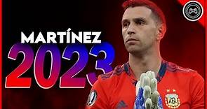 Emiliano Martínez 2022/23 ● The Spider ● Crazy Saves & Passes Show | HD