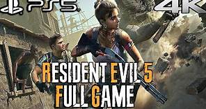 RESIDENT EVIL 5 PS5 Gameplay Walkthrough FULL GAME (4K 60FPS) No Commentary