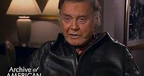 Cliff Robertson on being in anthology series early in his career - EMMYTVLEGENDS.ORG