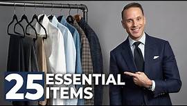 The ULTIMATE Beginner’s Capsule Wardrobe | 25 Men’s Wardrobe Essentials