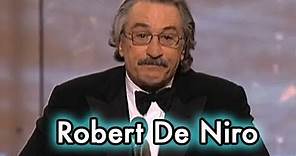 Robert De Niro Accepts the AFI Life Achievement Award in 2003