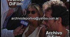 Inedito reportaje a Osvaldo Sabatini y Catherine Fulop - DiFilm 1994