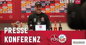 Die PK mit Cristian Fiél im Re-Live | 1. FC Nürnberg - FC Hansa Rostock