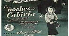LAS NOCHES DE CABIRIA (1957) de Federico Fellini Con Giulietta Masina, François Périer, Amedeo Nazzari, Franca Marzi por Garufa