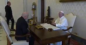 Pope Francis receives the Grand Master of the Order of Malta