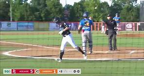Michael Campbell hits his first ABL homerun