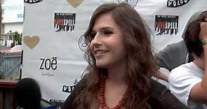 Erin Sanders Interview Big Time Rush Secrets? at Love Spill Event