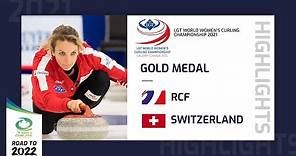 Highlights of RCF v Switzerland - Gold medal - LGT World Women's Curling Championship 2021