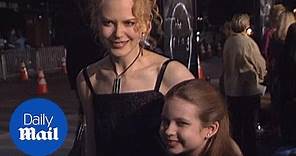 What a transformation! Daveigh Chase at The Ring premiere in 2002 - Daily Mail