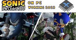 Sonic Unleashed on PC | Xenia, fully playable, 2023 working, NO CRASHES + gameplay (READ DESC)