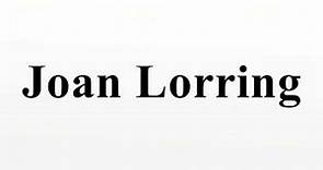 Joan Lorring