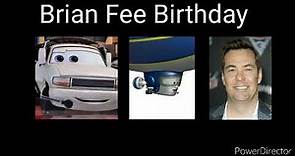 Brian Fee Birthday