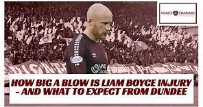 How big a blow is Liam Boyce's injury and looking ahead to Dundee