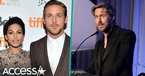 Ryan Gosling GUSHES Over Eva Mendes In Award Speech at Santa Barbara Film Festival