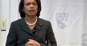 Condoleezza Rice: Why Democracy Matters