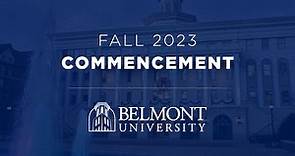Fall 2023 Commencement