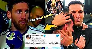 How Scaloni brought Messi out of retirement and became World Cup Champion