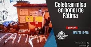 Celebran misa en honor de Fátima | En Vivo