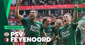 GROTE ZEGE in eerste topper! 🔥 | Highlights PSV - Feyenoord | 2021-2022