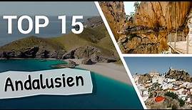 TOP 15 ANDALUSIEN | Die besten Sehenswürdigkeiten & Orte für einen Urlaub in Spanien!